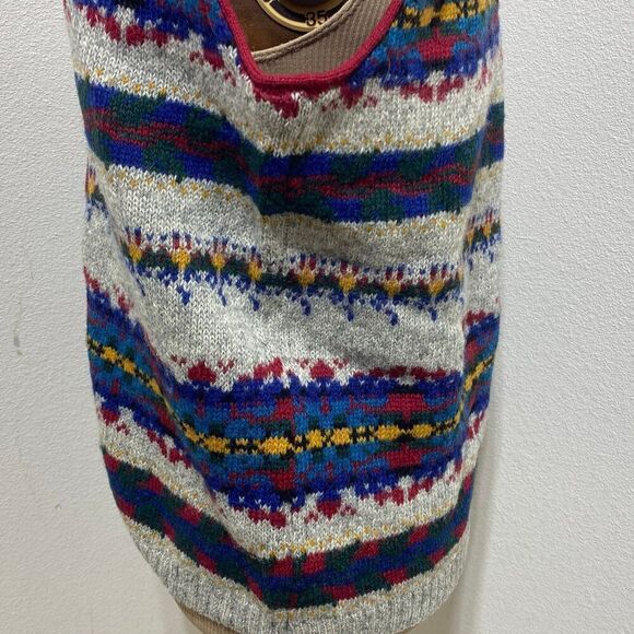 Woolrich 1960s Women's Vintage Aztec Wool Vest Size Small - Picture 6 of 11